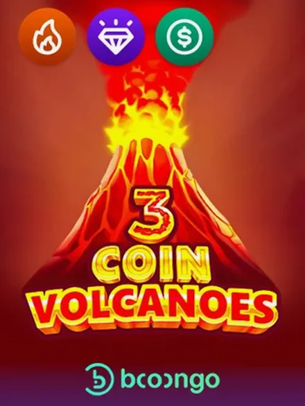 3 Coin Volcanoes slot by 3Oaks — Mate Slots