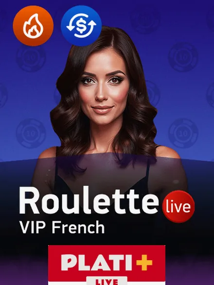 Live Roulette French VIP live table by Platipus Live — Mate Slots