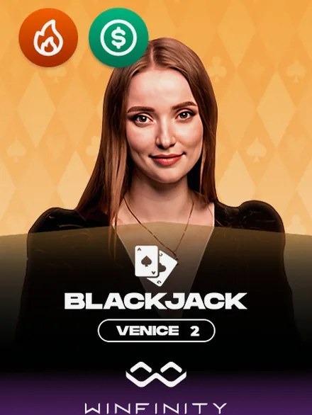 Venice Blackjack 2 live table by Winfinity — Mate Slots